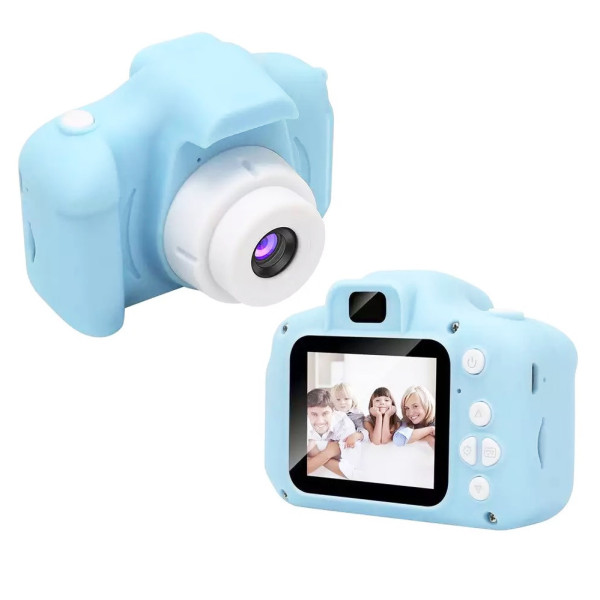 Детский цифровой фотоаппарат Summer Vacation Cam с функцией видео камера для ребенка голубой Детский цифровой фотоаппарат Summer Vacation Cam с функцией видео камера для ребенка голубой