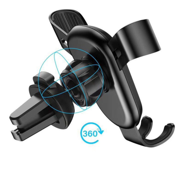 Автодержатель для телефона гравитационный KLGO Z9 на дефлектор в машину крепление в автомобиль для смартофна Автодержатель для телефона гравитационный KLGO Z9 на дефлектор в машину крепление в автомобиль для смартофна