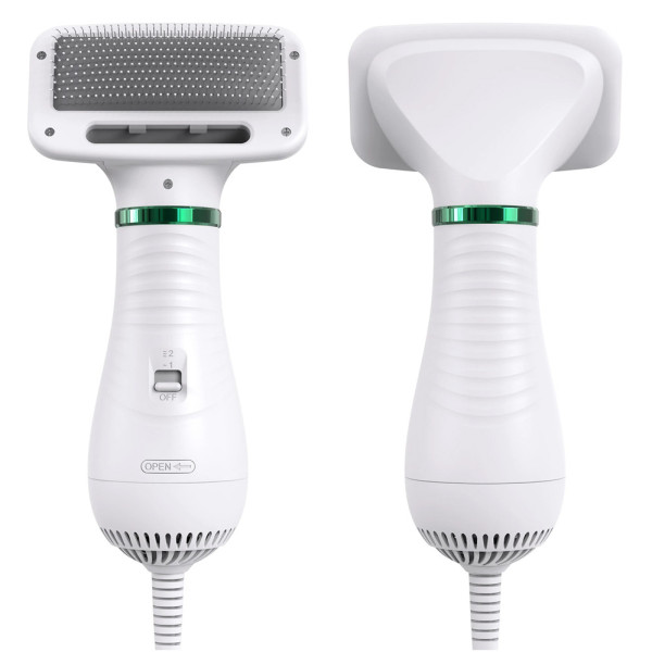 Щётка фен для шерсти собак и кошек 2в1 для груминга животных PET Grooming Dryer массажёр расчёска Щётка фен для шерсти собак и кошек 2в1 для груминга животных PET Grooming Dryer массажёр расчёска