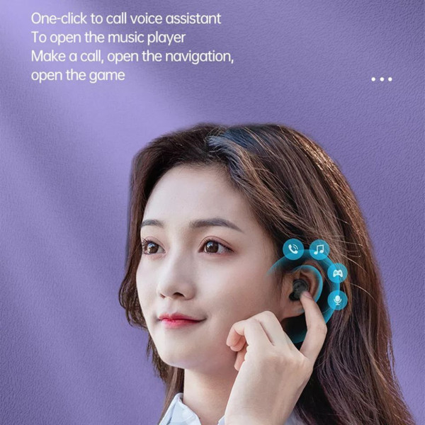 Беспроводные наушники М32 с шумоподавлением сенсорные Bluetooth наушники HD Stereo режим музыка/игра