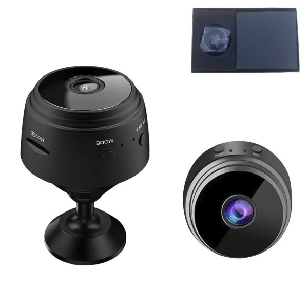 Камера мини IP Видеонаблюдение Wi-Fi FullHD 1080 Action Camera A9 беспроводная с датчиком движения
