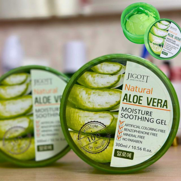 Универсальный гель с Aloe Vera успокаивающий и увлажняющий для лица и тела 300 мл Универсальный гель с Aloe Vera успокаивающий и увлажняющий для лица и тела 300 мл
