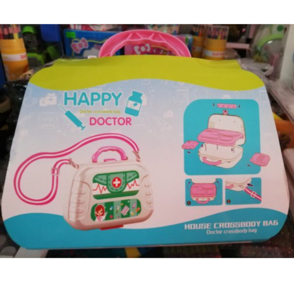 Набор юного доктора в кейсе Детский игровой набор Happy Doctor в чемоданчике