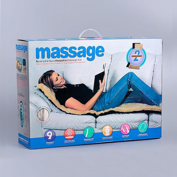 Матрас с ворсом массажный коврик с подогревом Massage Paradise мягкий массажер для спины шеи тела электронный Матрас с ворсом массажный коврик с подогревом Massage Paradise мягкий массажер для спины шеи тела электронный