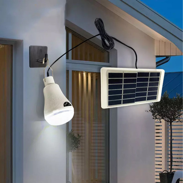 Аккумуляторная Лампа Solar Led Light GR-020 светильник с солнечной панелью фонарь светодиодный на крючке Аккумуляторная Лампа Solar Led Light GR-020 светильник с солнечной панелью фонарь светодиодный на крючке