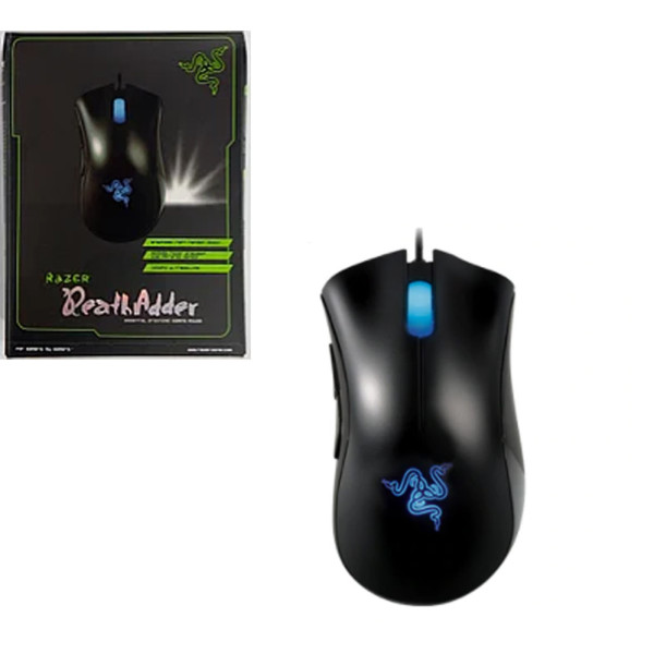 Мышь игровая проводная компьютерная Razer DeathAdder USB мышка для геймеров для компьютерных игр