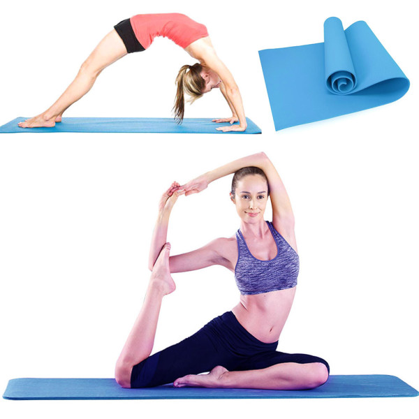 Коврик для йоги и фитнеса Yoga Mat 8 мм однотонный каремат спортивный Коврик для йоги и фитнеса Yoga Mat 8 мм однотонный каремат спортивный