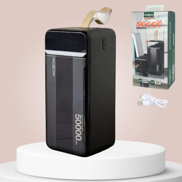 Повербанк 50000 mAh MX-PB62 Power bank з швидкою зарядкою для телефону потужний універсальний 22.5W USB Type-C