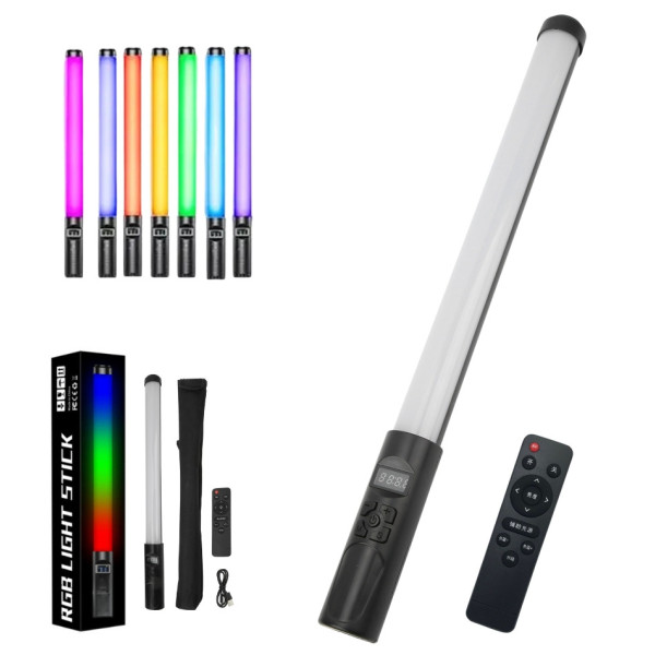 Лампа Led різнобарвна меч Led Stick RGB палиця для фото і відео Стік жезл для Селфі і блогерів з пультом