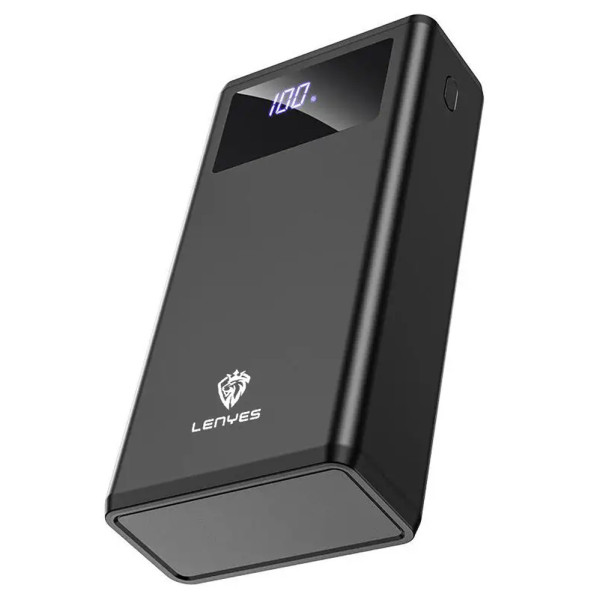 Повербанк 50000 mAh Power bank PX591 мощный Зарядное устройство для телефона Lightning Type-C 4 USB