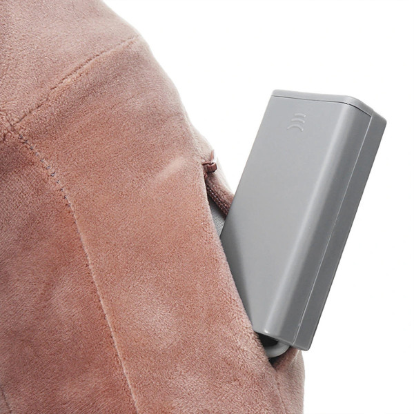 Массажная подушка с вибрацией эффектом памяти подкова U-Shaped Upgrade Vibration Pillow виброподушка массажер