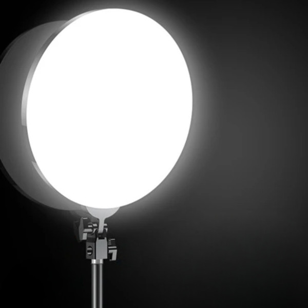 Светодиодная круглая лампа 32см с пультом и штативом 2м Fill LightCircularM666 видеосвет для блогера визажиста