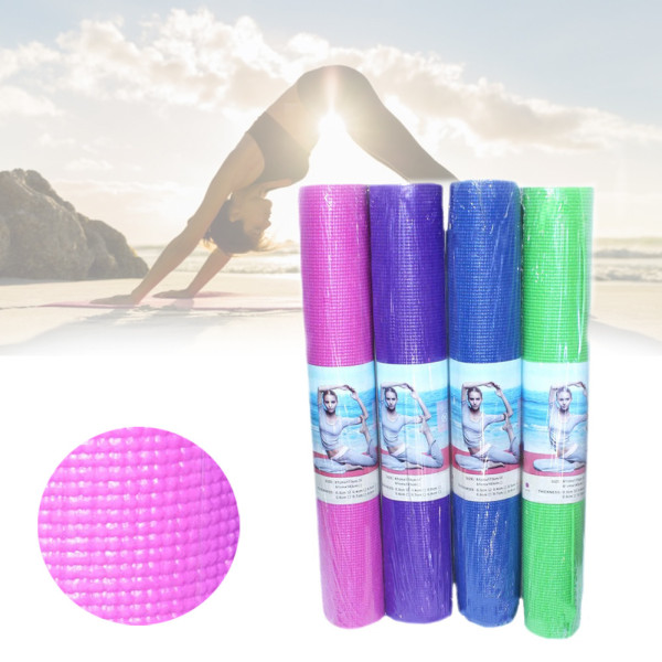 Коврик для йоги и фитнеса Yoga Mat 8 мм однотонный каремат спортивный Коврик для йоги и фитнеса Yoga Mat 8 мм однотонный каремат спортивный