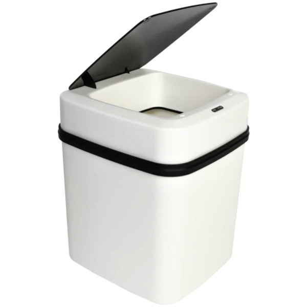 Ведро мусорное сенсорное с крышкой на 10 л Sensor Trash Box с умным датчиком на батарейках для кухни Ведро мусорное сенсорное с крышкой на 10 л Sensor Trash Box с умным датчиком на батарейках для кухни