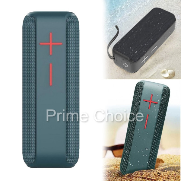 Беспроводная портативная Bluetooth колонка Hopestar P15 (Черная). Мощная, водонепроницаемая, USB, FM, акустика