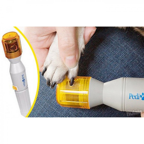 Триммер кігтерез Pedi Paws електричний кусачки для кігтів собак і котів когтерізка для тварин