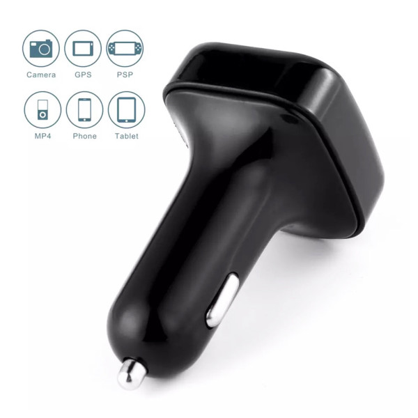 Авто FM трансмиттер Блютуз Модулятор MP3 ЮСБ для авто Earldom ET-M29 2 usb громкая связь черный Авто FM трансмиттер Блютуз Модулятор MP3 ЮСБ для авто Earldom ET-M29 2 usb громкая связь черный