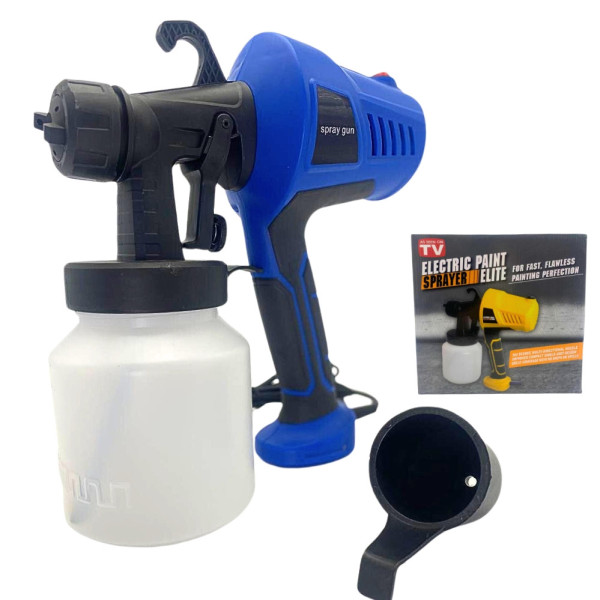 Краскопульт электрический Spray Gun краскораспылитель 500Вт на 3 режима распыления Пульверизатор 800мл Краскопульт электрический Spray Gun краскораспылитель 500Вт на 3 режима распыления Пульверизатор 800мл