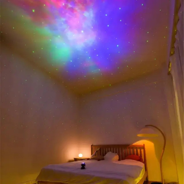 Нічник Астронавт дитячий лазерний проектор зоряного неба світильник Космонавт із Bluetooth колонкою та пультом Нічник Астронавт дитячий лазерний проектор зоряного неба світильник Космонавт із Bluetooth колонкою та пультом