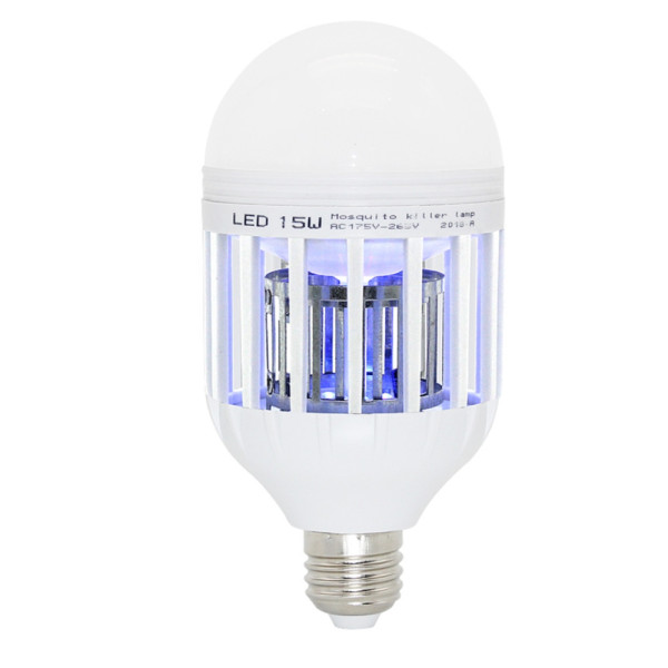 Лампа Светодиодная от комаров Зап Лайт LED Лампочка уничтожитель насекомых 9W Ловушка Антимоскитная Лампа Светодиодная от комаров Зап Лайт LED Лампочка уничтожитель насекомых 9W Ловушка Антимоскитная
