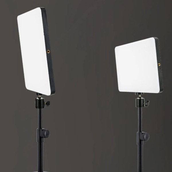 Прямоугольная LED лампа 23х16см Photography Fill Light с пультом и штативом 2м светодиодная для фото видео