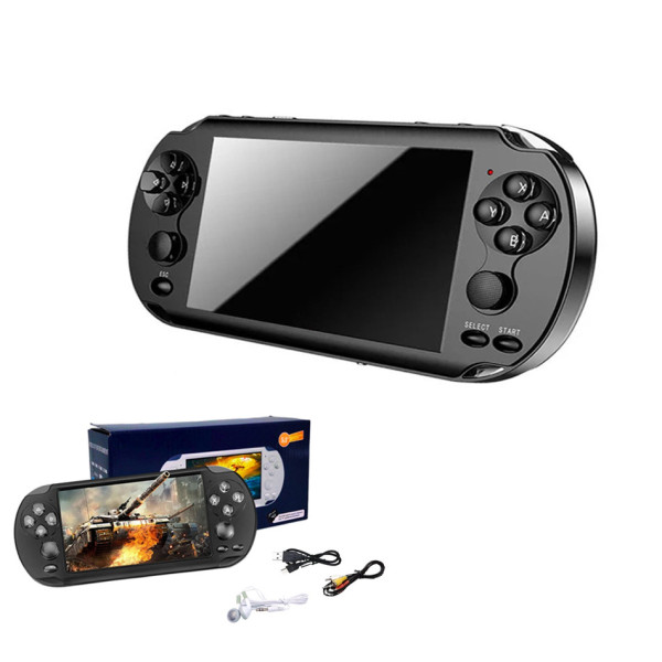 Игровая портативная приставка PSP X9 8GB Беспроводная консоль с встроенными ретро играми ТВ выход дисплей 5.1