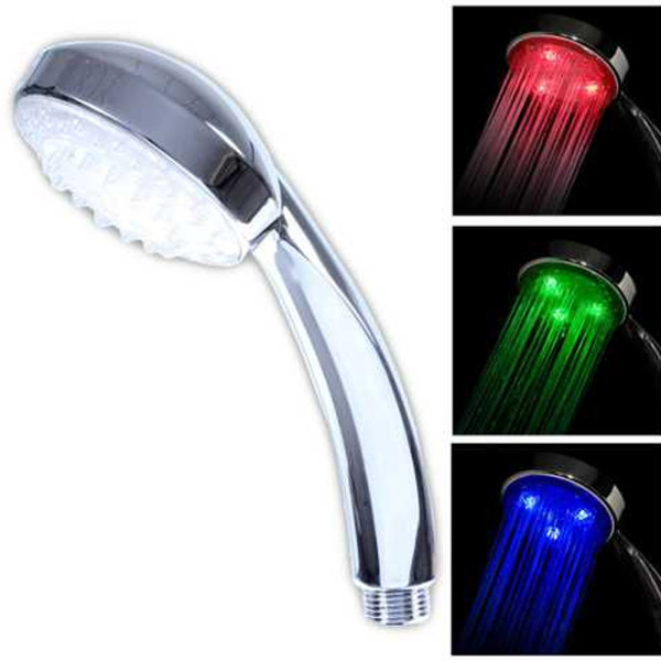 Лейка душевая со светодиодной подсветкой led shower 7 Colors верхний душ ванной комнаты светодиодная насадка Лейка душевая со светодиодной подсветкой led shower 7 Colors верхний душ ванной комнаты светодиодная насадка