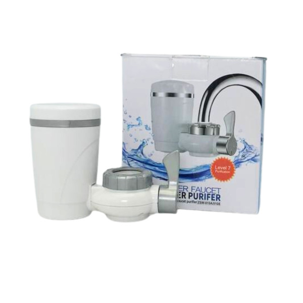 Проточный фильтр для воды очищающий с активированным углем Water Purifier насадка фильтр на кран Проточный фильтр для воды очищающий с активированным углем Water Purifier насадка фильтр на кран