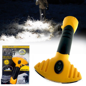 Фонарь Flash Light 180° ручной с магнитным основанием мощный фонарик на батарейках