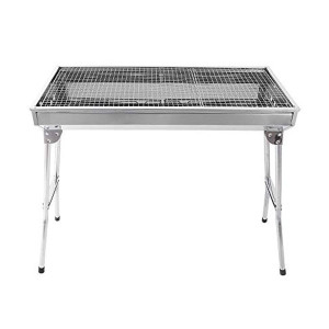 Переносной мангал BBQ-5002 Портативный мангал гриль барбекю 48х34х59см угольный металлический на пикник