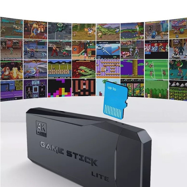 Портативна ігрова приставка консоль 32G 4K TV із бездротовим контролером 2.4G ретро консоль для телевізора