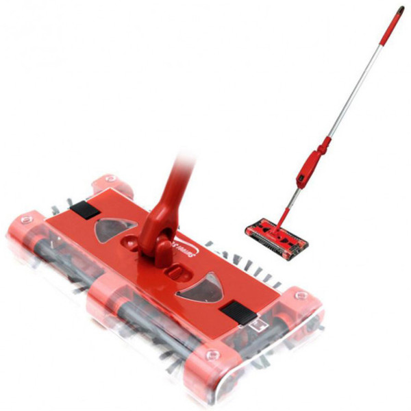 Электровеник швабра Swivel Sweeper G3 аккумуляторный пылесос Свивел Свипер красный