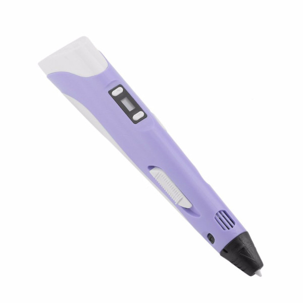 3D Ручка для дітей 3Д ручка 3-го покоління з дисплеєм LCD Pen 3 Набір з Еко Пластиком та трафаретом рожева 3D Ручка для дітей 3Д ручка 3-го покоління з дисплеєм LCD Pen 3 Набір з Еко Пластиком та трафаретом рожева
