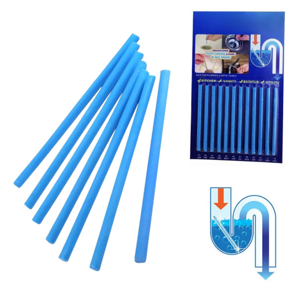 Очищающие палочки Sani Sticks для устранения засоров и неприятного запаха в раковинах и трубах Очищающие палочки Sani Sticks для устранения засоров и неприятного запаха в раковинах и трубах