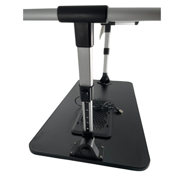 Столик підставка-трансформер для ноутбука з вентилятором PORTABLE FOLDING COMPUTER DESK з охолоджувальним ефектом Столик підставка-трансформер для ноутбука з вентилятором PORTABLE FOLDING COMPUTER DESK з охолоджувальним ефектом