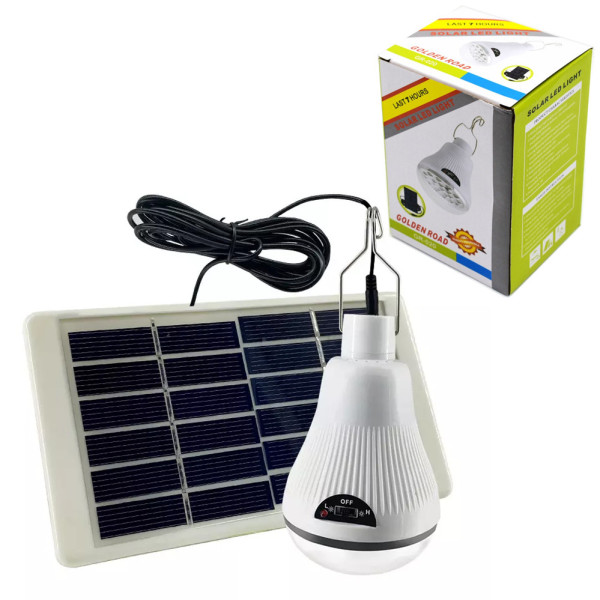 Аккумуляторная Лампа Solar Led Light GR-020 светильник с солнечной панелью фонарь светодиодный на крючке