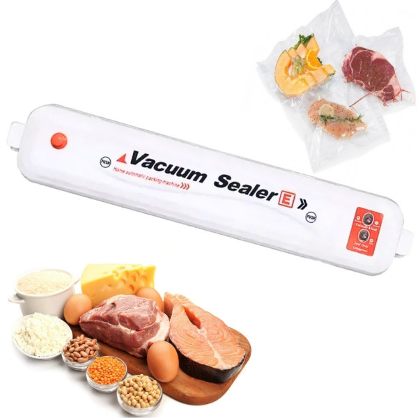 Автоматический вакууматор Vacuum Sealer вакуумный упаковщик бытовой аппарат для упаковки продуктов