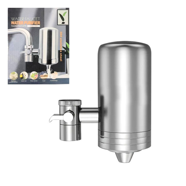 Фильтр насадка на кран Water Purifier ZSF-080 для очистки воды проточный Фильтр насадка на кран Water Purifier ZSF-080 для очистки воды проточный
