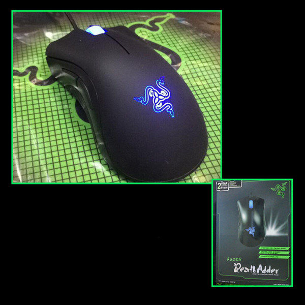 Мышь игровая проводная компьютерная Razer DeathAdder USB мышка для геймеров для компьютерных игр Мышь игровая проводная компьютерная Razer DeathAdder USB мышка для геймеров для компьютерных игр
