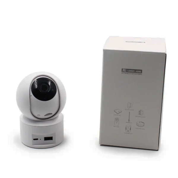 Беспроводная поворотная IP камера WiFi Care Cam для видеонаблюдения дома с датчиком движения и ночным видением Беспроводная поворотная IP камера WiFi Care Cam для видеонаблюдения дома с датчиком движения и ночным видением