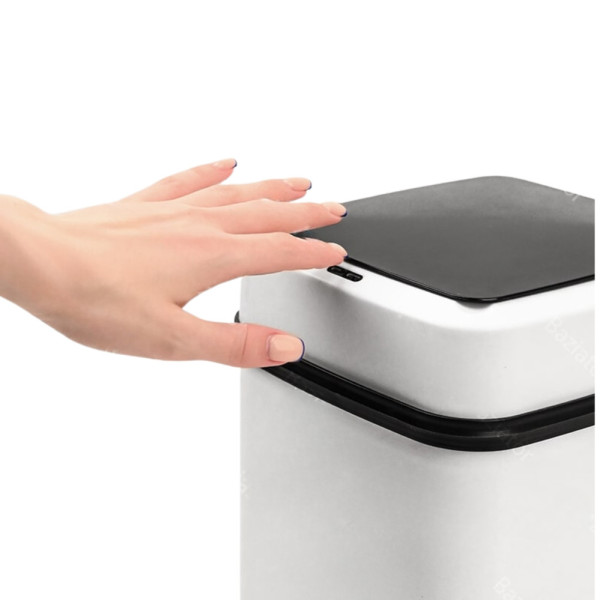 Ведро мусорное сенсорное с крышкой на 10 л Sensor Trash Box с умным датчиком на батарейках для кухни Ведро мусорное сенсорное с крышкой на 10 л Sensor Trash Box с умным датчиком на батарейках для кухни