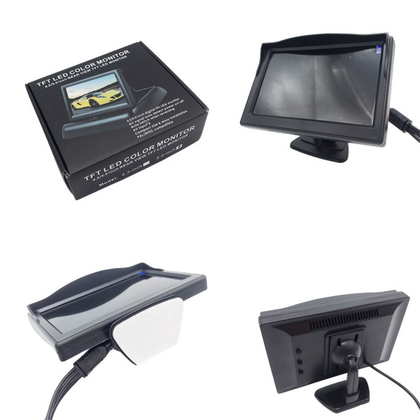 Монитор для камеры заднего вида DS-5 Видеорегистратор Цветной автомобильный экран 5 Монитор для камеры заднего вида DS-5 Видеорегистратор Цветной автомобильный экран 5