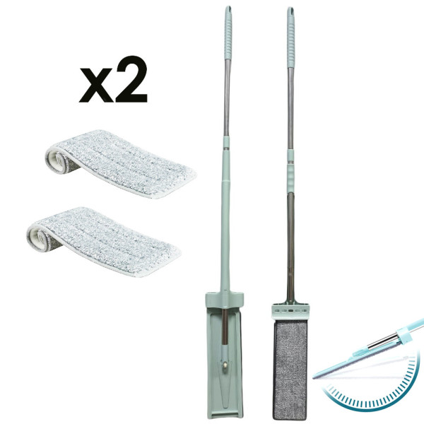 Швабра лентяйка с вертикальным отжимом flat mop с функцией отжима и поворотом на 360 градусов+ 2 микрофибры Швабра лентяйка с вертикальным отжимом flat mop с функцией отжима и поворотом на 360 градусов+ 2 микрофибры