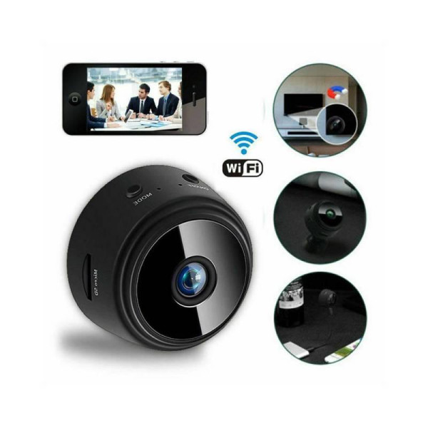 Бездротова Міні IP камера А9 з WIFI 1080P Full HD нічного бачення на магнітній основі відеокамера Бездротова Міні IP камера А9 з WIFI 1080P Full HD нічного бачення на магнітній основі відеокамера