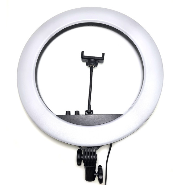 Кольцевая лампа RL-18 II 512 LED со штативом чехлом Кольцевое освещение для съемки набор блогера