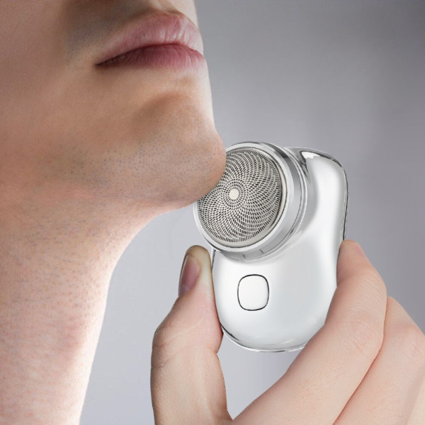 Аккумуляторная электробритва MINI SHAVER для сухого бритья беспроводная портативная мини бритва Аккумуляторная электробритва MINI SHAVER для сухого бритья беспроводная портативная мини бритва