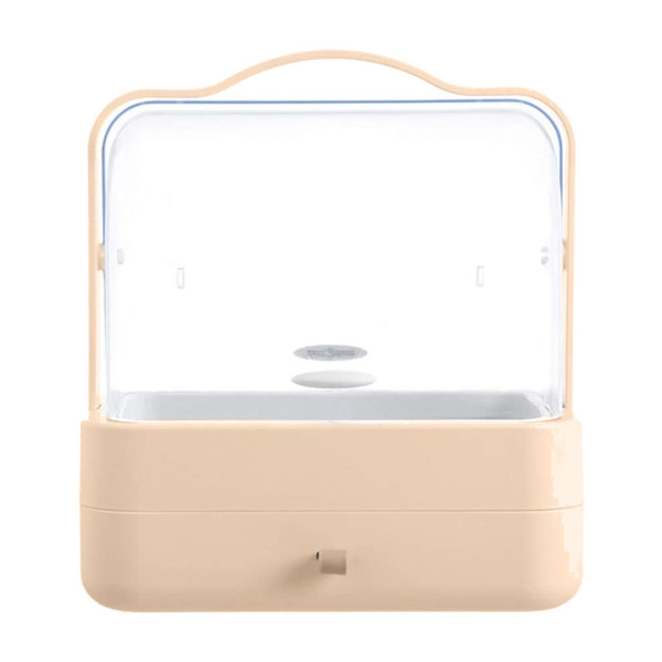 Органайзер для косметики настольный Бокс для хранения макияжа Cosmetic Storage Box LD-388 Розовый
