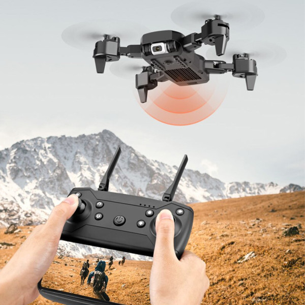 Квадрокоптер селфи-дрон складной YL-S60 с HD WiFi с камерой дрон компактный Радиоуправляемый с пультом