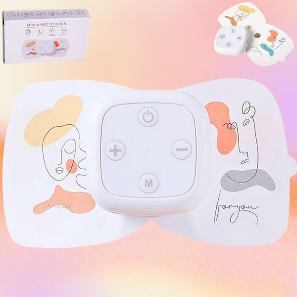 Миостимулятор EMS импульсный массажер Mini Magic Sticker MA-865 бабочка для мышц и тела