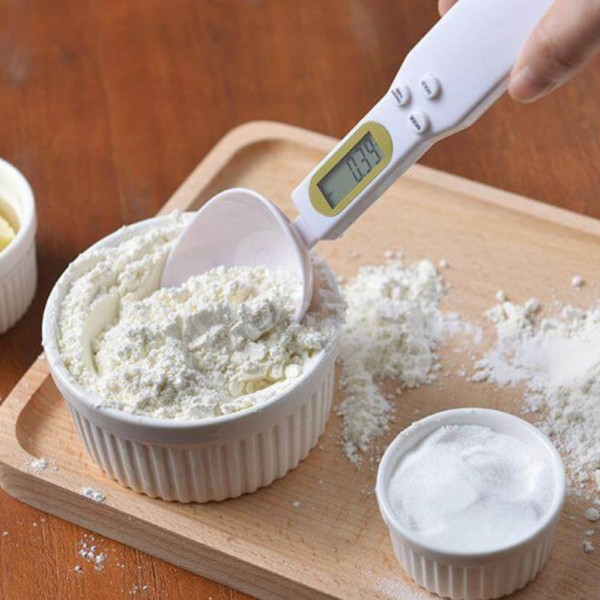 Электронная мерная ложка весы с LCD экраном Digital Spoon Scale цифровая до 300 г высокая точность Белая Электронная мерная ложка весы с LCD экраном Digital Spoon Scale цифровая до 300 г высокая точность Белая